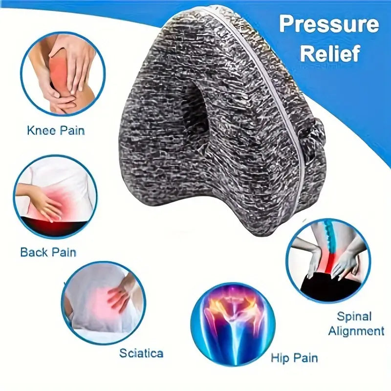 Beenkussen - Zacht knieondersteuningskussen voor drukverlichting, ideaal voor dutjes en nachtelijk comfort