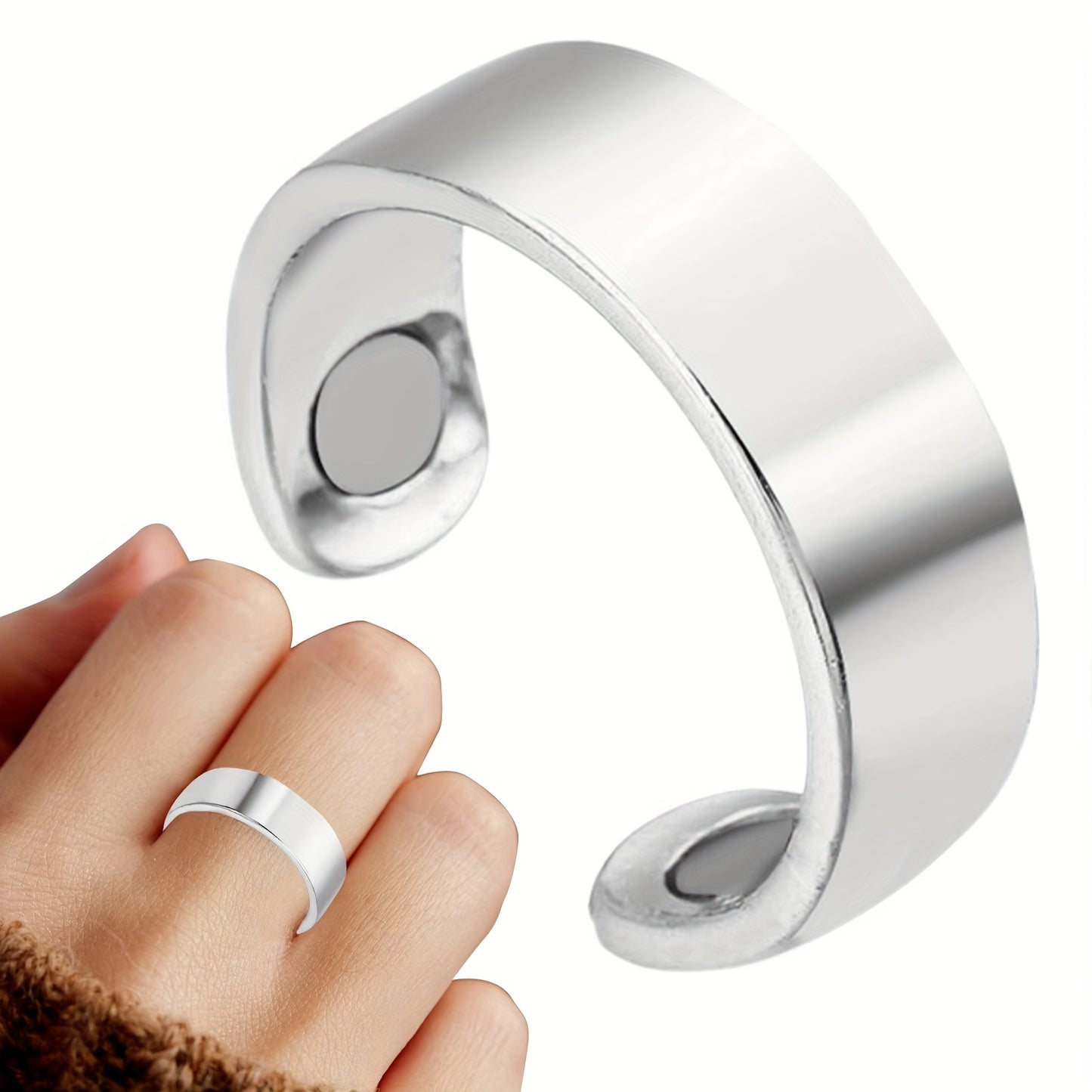 Magnetische therapeutische anti-snurkring – Batterijloze functie