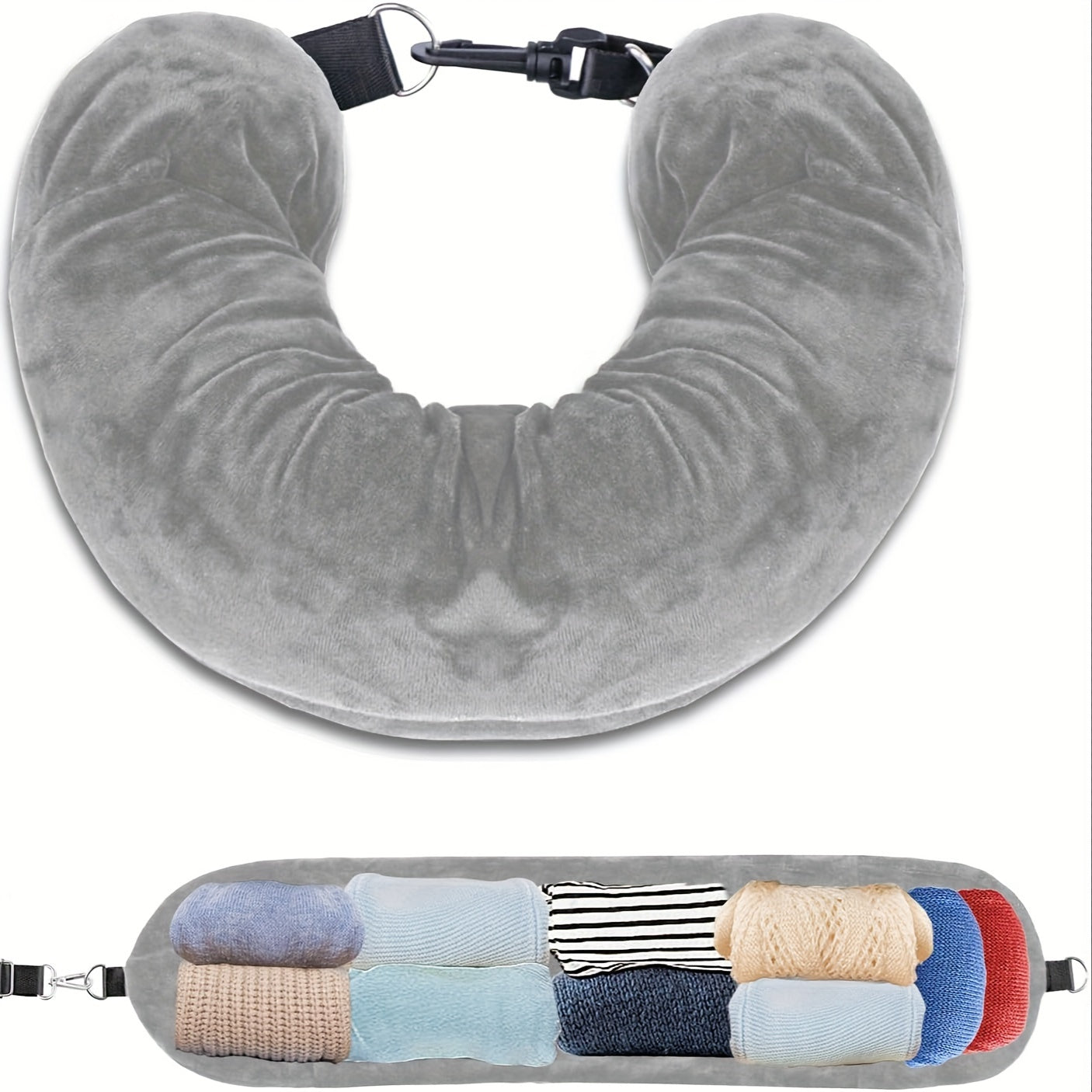 TravelMate™ — Het enige kussen dat ook kleding kan inpakken