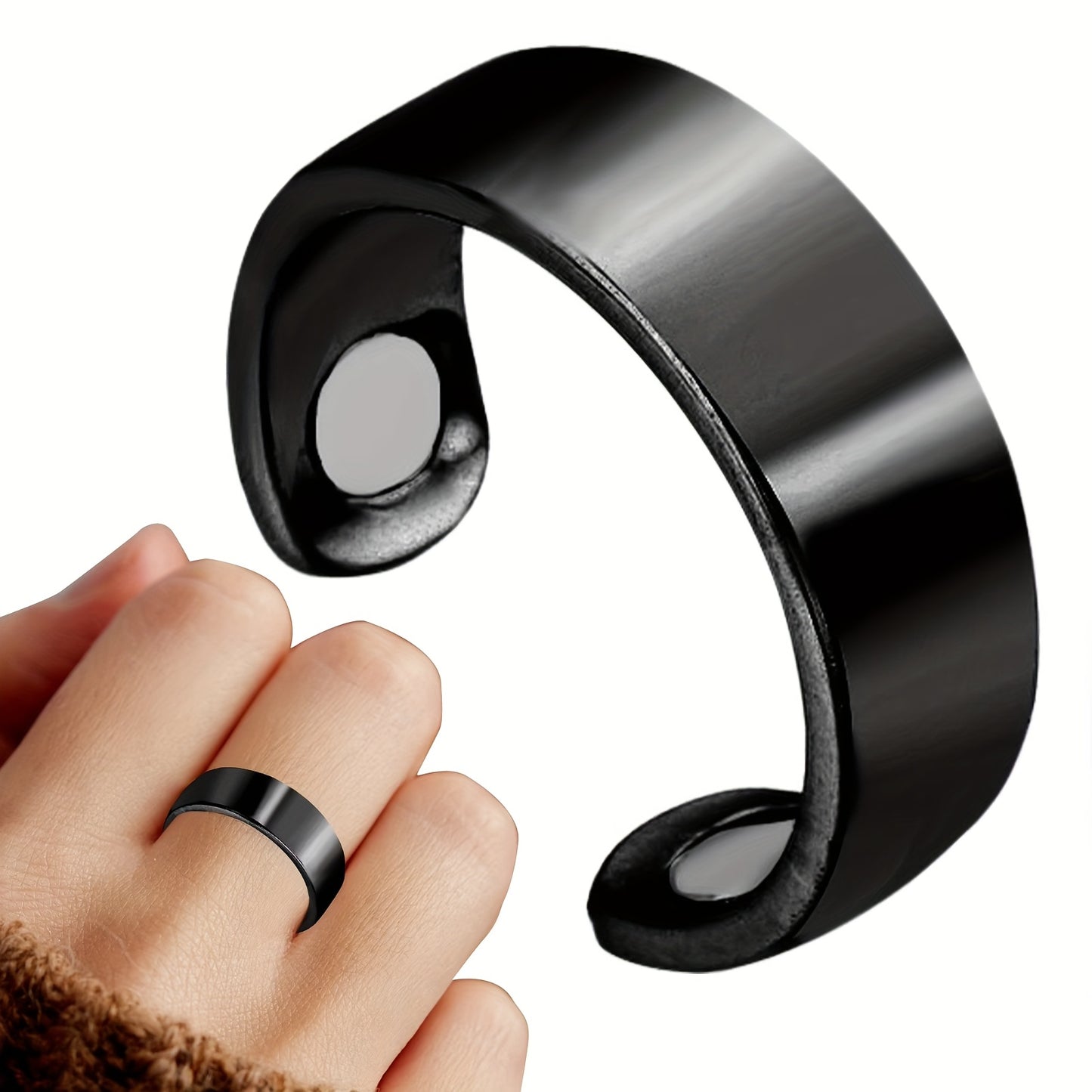 Magnetische therapeutische anti-snurkring – Batterijloze functie