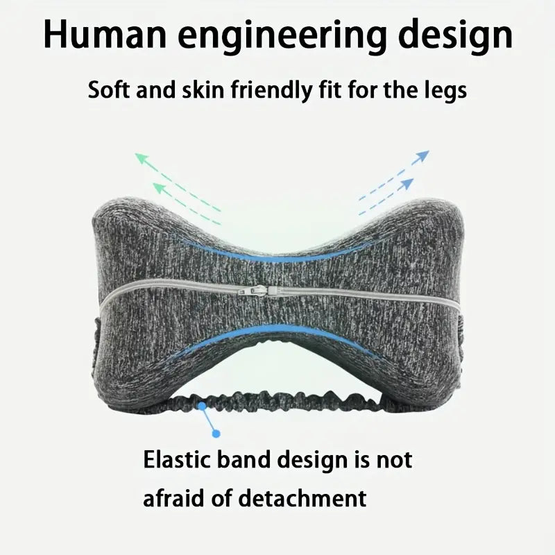 Beenkussen - Zacht knieondersteuningskussen voor drukverlichting, ideaal voor dutjes en nachtelijk comfort