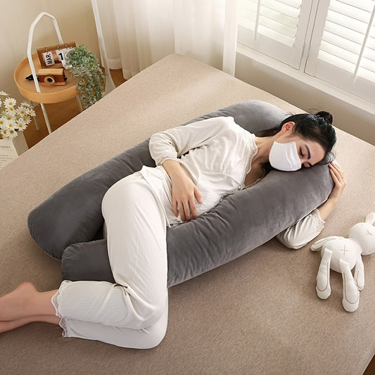 Ultra-Comfort U-Shaped Pillow - Perfect for travel naps and more comfortable nights of sleep.