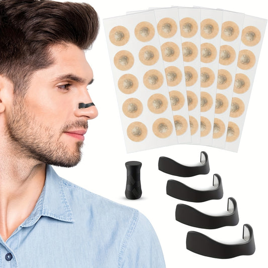60-pack magnetische neusstrips – Effectief hulpmiddel tegen snurken voor een betere zuurstofstroom, minder snurken en een betere slaapkwaliteit