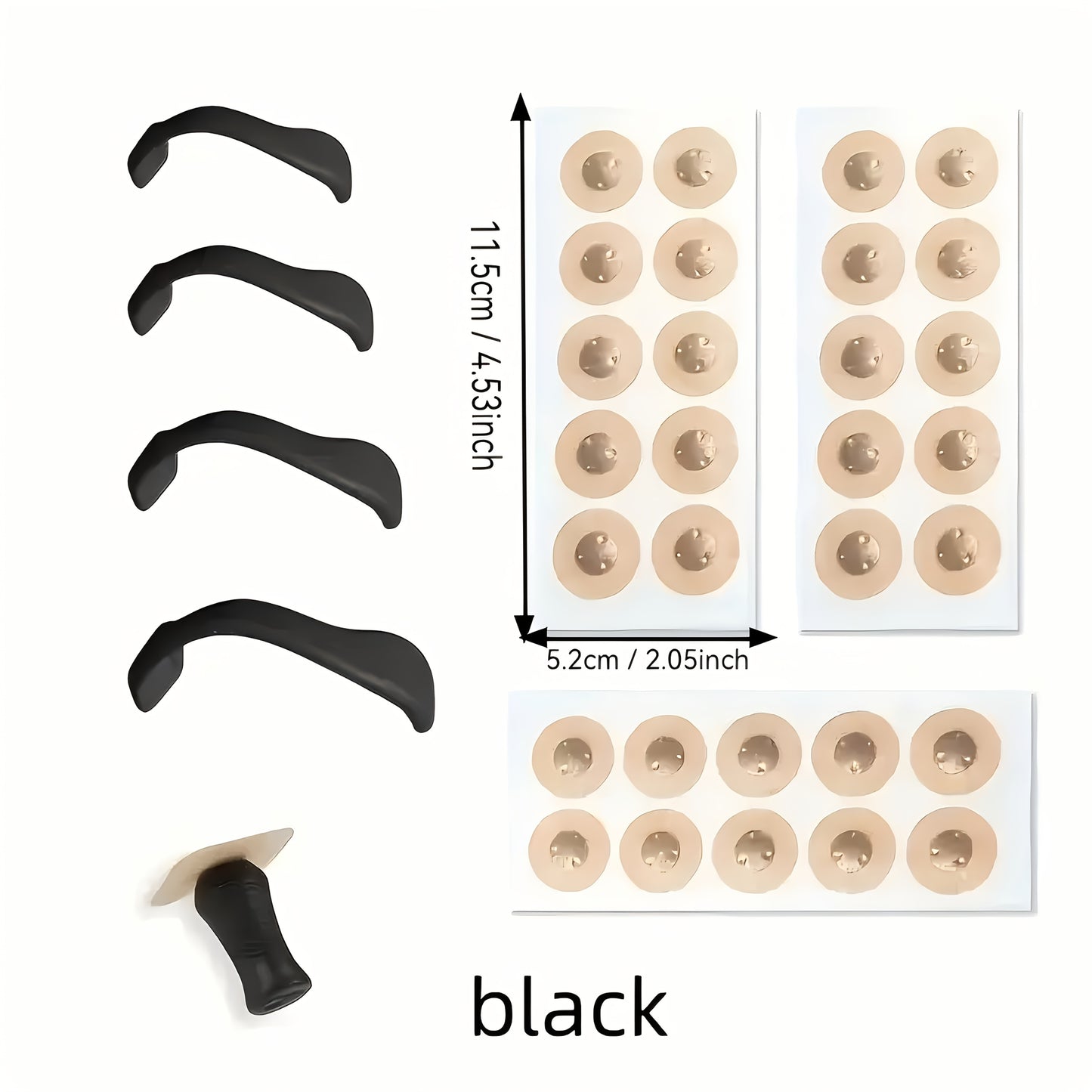Pack Magnetic Nose Strips – Effective Anti-Snoring Aid for Better Oxygen Flow, Reduced Snoring and Improved Sleep Quality