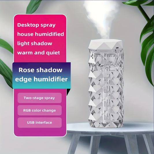 Nachtlampbevochtiger - Diffuser &amp; Luchtreiniger + Aromatherapie