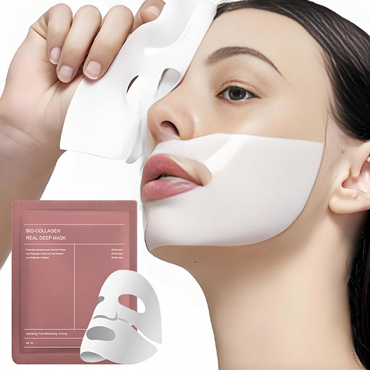 Pack Bio-Collageen Diep Hydraterende Gezichtsmaskers Oplosbare Nacht Hydraterende Maskers – Diepe Voeding Terwijl U Slaapt 